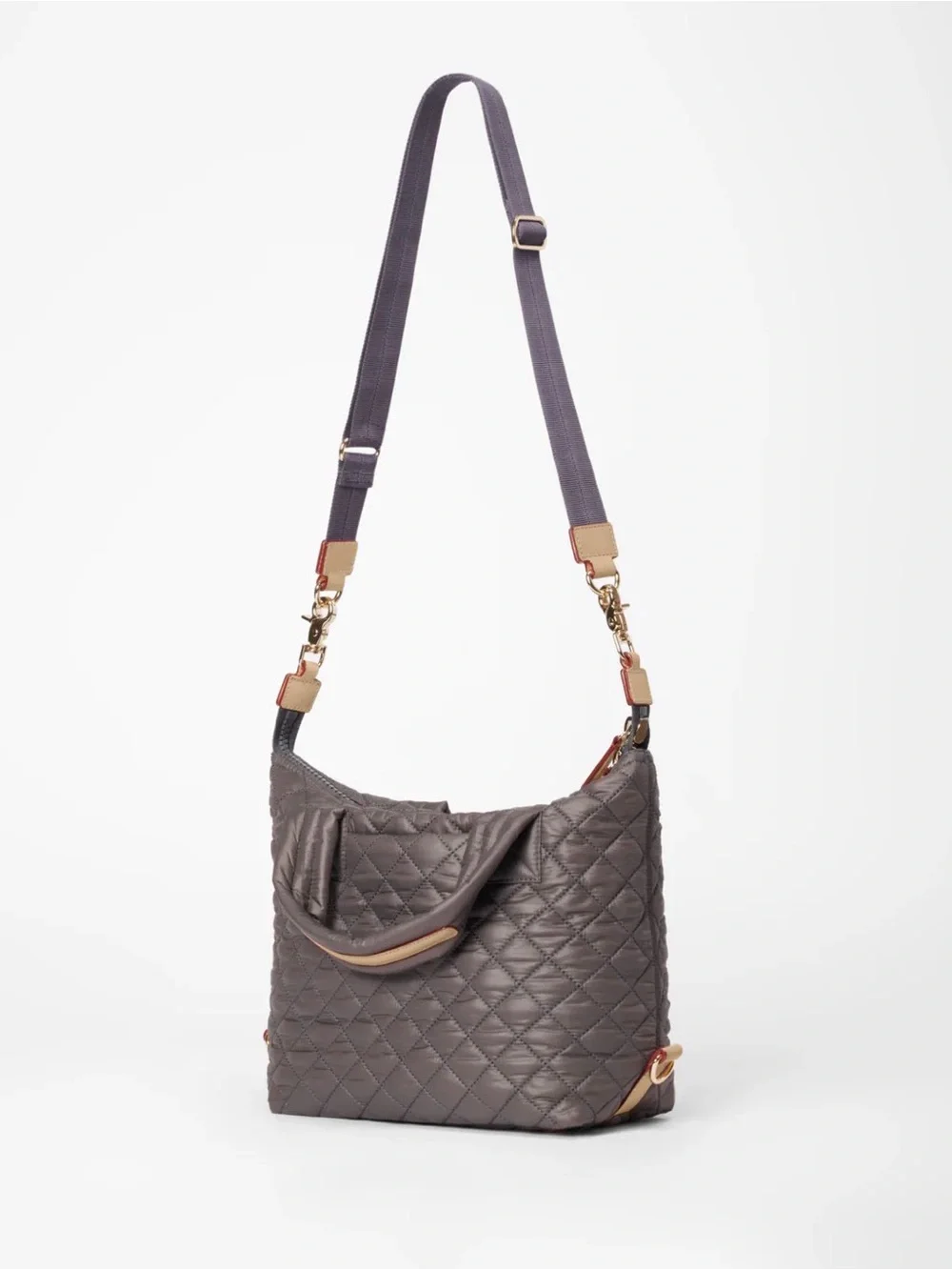 MZ Wallace Small Sutton - “Magnet” Quilted Bag with Removable Strap